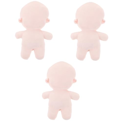 Housoutil 3 Stück Weiche Blanke Plüschpuppe ohne Skelett Kleine Dekorative DIY Stoffpuppe Wiederverwendbar Leicht Sicher für Basteln und Kreativen Housoutil 3 Stück Weiche Blanke Plüschpuppe ohne Skelett Kleine Dekorative DIY Stoffpuppe Wiederverwendbar Leicht Sicher für Basteln und Kreativen von Housoutil