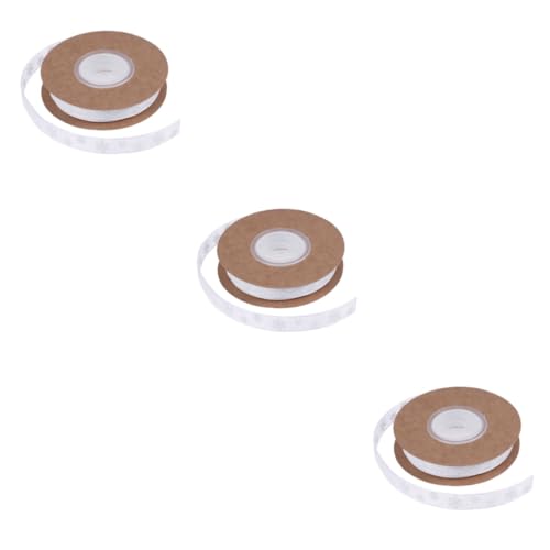 Housoutil 3 Stück Weißes Schneeflocken Dekoband Transparente Weihnachtsdeko Schleifenband für Geschenkverpackung Basteln Baum und Haaraccessoires Housoutil 3 Stück Weißes Schneeflocken Dekoband Transparente Weihnachtsdeko Schleifenband für Geschenkverpackung Basteln Baum und Haaraccessoires von Housoutil
