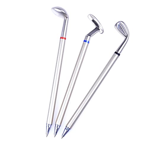 Housoutil 3 Stücke Golf Club Kugelschreiber Kugelschreiber 3 Stift Ballpiont Stifte Housoutil 3 Stücke Golf Club Kugelschreiber Kugelschreiber 3 Stift Ballpiont Stifte von Housoutil