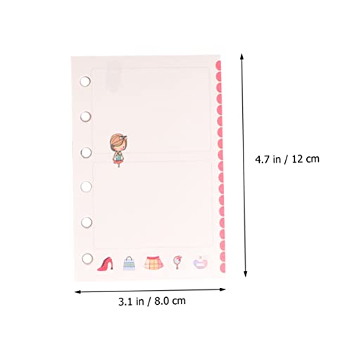 Housoutil 3 Stücke Nachfüllpapier Bunte Einlagen für Ringbuch Planer Notizbuch Nachfüllblätter Kariert Schreibpapier für Büro Schule Tagebuch Journal Housoutil 3 Stücke Nachfüllpapier Bunte Einlagen für Ringbuch Planer Notizbuch Nachfüllblätter Kariert Schreibpapier für Büro Schule Tagebuch Journal von Housoutil