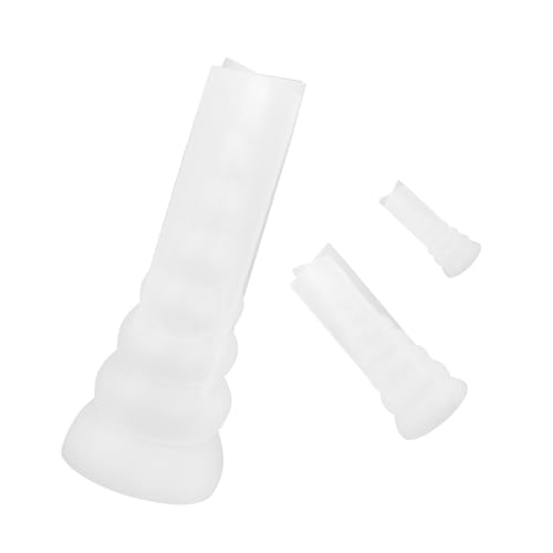 Housoutil 3 Stücke Teiliges Silikon-einhornhorn-formset Flexibel Langlebig für DIY Epoxidharz Schmuckherstellung Mädchen Basteln Ornamente von Housoutil