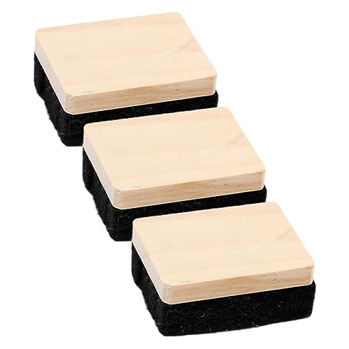 Housoutil 3 kleine Klassenzimmer-Tafel-Radiergummis, Filzreiniger für trocken abwischbare Tafeln, einfach zu halten, platzsparendes Design für Zuhause, Büro und Unterricht Housoutil 3 kleine Klassenzimmer-Tafel-Radiergummis, Filzreiniger für trocken abwischbare Tafeln, einfach zu halten, platzsparendes Design für Zuhause, Büro und Unterricht von Housoutil