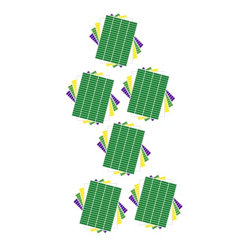 Housoutil 30 Blatt Beschreibbare Rechteckige Etikettenaufkleber Selbstklebend Farbcodierte Sortieraufkleber in Grün Hellgrün Violett Weiß Gelb Haftstark Rückstandsfrei Entfernbar Geeignet Housoutil 30 Blatt Beschreibbare Rechteckige Etikettenaufkleber Selbstklebend Farbcodierte Sortieraufkleber in Grün Hellgrün Violett Weiß Gelb Haftstark Rückstandsfrei Entfernbar Geeignet von Housoutil