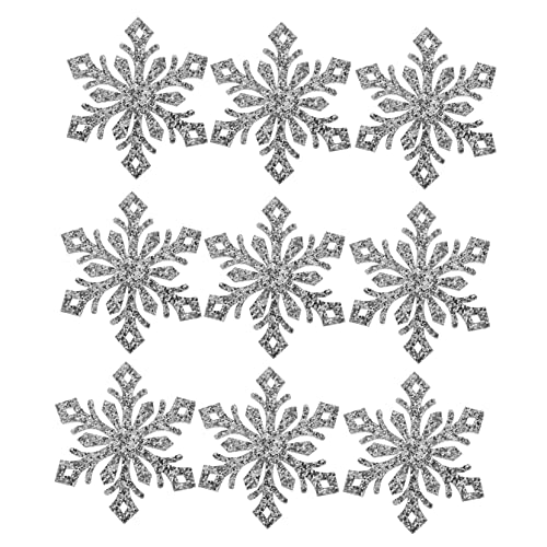 Housoutil 30 Stück Dekorative Schneeflocken Selber Machen Konfetti Schneeflocken Aus Papier Feiertagsausschnitte Schneeflocken-accessoire Schneeflocken-applikation Silver Goldpudertuch Housoutil 30 Stück Dekorative Schneeflocken Selber Machen Konfetti Schneeflocken Aus Papier Feiertagsausschnitte Schneeflocken-accessoire Schneeflocken-applikation Silver Goldpudertuch von Housoutil