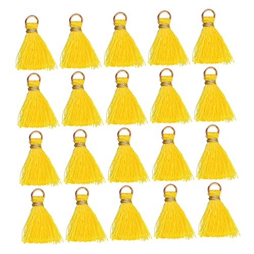 Housoutil 30 Stück Diy Quasten Anhänger für Geschenkverpackung Goldene Troddel für Schmuck Lesezeichen Bastelprojekte und Accessoires Housoutil 30 Stück Diy Quasten Anhänger für Geschenkverpackung Goldene Troddel für Schmuck Lesezeichen Bastelprojekte und Accessoires von Housoutil