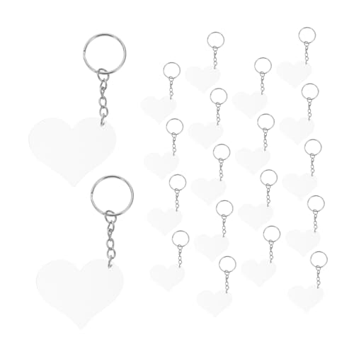 Housoutil 30 Stück Herz Schlüsselanhänger Party Geformt Stichworte Formen Basteln Schlüsselringe Für Schlüsselanhänger-tags Leer Schlüsselkette Leerzeichen Mit Schnell Transparent Metall Housoutil 30 Stück Herz Schlüsselanhänger Party Geformt Stichworte Formen Basteln Schlüsselringe Für Schlüsselanhänger-tags Leer Schlüsselkette Leerzeichen Mit Schnell Transparent Metall von Housoutil