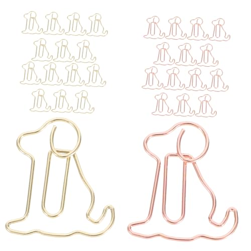 Housoutil 30 Stück Hundepapierclip Dekorationshundclips Papiermarkierungsklammern kleine Heftklammern Clips in Welpenform Büroklammern süße Tierclips Metalltierclips Eisen Housoutil 30 Stück Hundepapierclip Dekorationshundclips Papiermarkierungsklammern kleine Heftklammern Clips in Welpenform Büroklammern süße Tierclips Metalltierclips Eisen von Housoutil