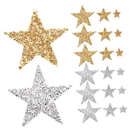 Housoutil 30 Stück Polyester-Kleidungsflicken für Heimwerker bügel patches bügel flicken Kleidungspatches Polyester-Patches schnell für Kleidung Patches reparieren Bügelflicken auf Kleidung von Housoutil