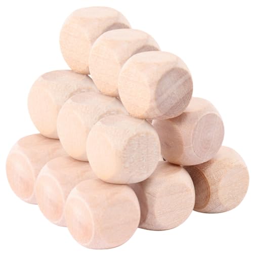 Housoutil 30 Stück Sechsseitige Holzwürfel Blanke Holzwürfel Holzwürfel Kinderwürfel Zubehör DIY Holzspielzeugwürfel DIY Rohwürfel Blanke Holzwürfel Holzblöcke Housoutil 30 Stück Sechsseitige Holzwürfel Blanke Holzwürfel Holzwürfel Kinderwürfel Zubehör DIY Holzspielzeugwürfel DIY Rohwürfel Blanke Holzwürfel Holzblöcke von Housoutil