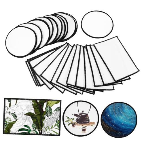 Housoutil 30 Stück Selbstklebende Aufkleber leere Sublimationsprodukte leere Sublimationspatches Bügelflicken für Kleidung Hutflicken zum Aufbügeln Hut-Patch leere Hutflecken Polyester Housoutil 30 Stück Selbstklebende Aufkleber leere Sublimationsprodukte leere Sublimationspatches Bügelflicken für Kleidung Hutflicken zum Aufbügeln Hut-Patch leere Hutflecken Polyester von Housoutil