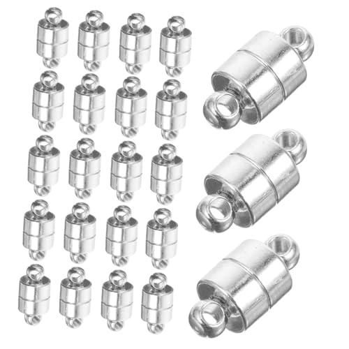 Housoutil 30 Stück Teiliges Kupfer Magnetverschluss Halsketten und Armbänder Silberfarbene DIY Schmuckverschlüsse mit Sicherem Magnetverschluss Kompatibel für Vielfältige Schmuckprojekte Housoutil 30 Stück Teiliges Kupfer Magnetverschluss Halsketten und Armbänder Silberfarbene DIY Schmuckverschlüsse mit Sicherem Magnetverschluss Kompatibel für Vielfältige Schmuckprojekte von Housoutil