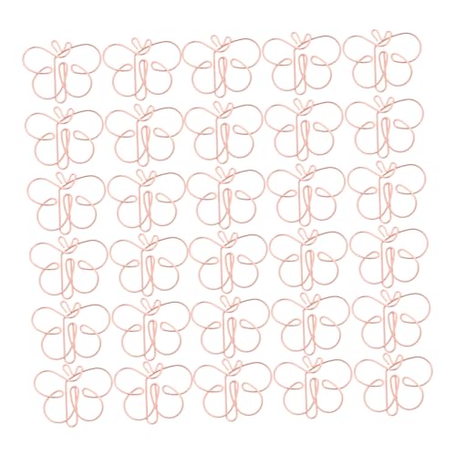 Housoutil 30 Stück Teiliges Schmetterlings Form Metall Büroklammern Starke Klammerkraft Dekorative und Niedliche Datei Organizer Clips für Büro Schule und Zuhause zur Dokumentenorganisation Housoutil 30 Stück Teiliges Schmetterlings Form Metall Büroklammern Starke Klammerkraft Dekorative und Niedliche Datei Organizer Clips für Büro Schule und Zuhause zur Dokumentenorganisation von Housoutil