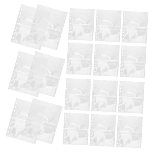 Housoutil 30 Stück Teiliges Transparente Doppelseitige Fach Einstecktaschen für Ordner Wasserfeste Kartenhüllen für Sammelkarten Visitenkarten und Fotos Einfache Top Loading Aufbewahrung Housoutil 30 Stück Teiliges Transparente Doppelseitige Fach Einstecktaschen für Ordner Wasserfeste Kartenhüllen für Sammelkarten Visitenkarten und Fotos Einfache Top Loading Aufbewahrung von Housoutil