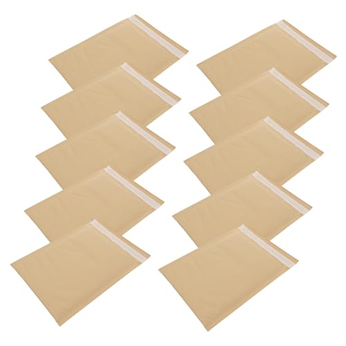 Housoutil 30 Stück Teiliges Versandtaschen aus Braunem Kraftpapier mit Integrierter Luftpolsterung Selbstklebend Reißfest und Schmutzabweisend für Sichere Paketzustellung und Produktschutz Housoutil 30 Stück Teiliges Versandtaschen aus Braunem Kraftpapier mit Integrierter Luftpolsterung Selbstklebend Reißfest und Schmutzabweisend für Sichere Paketzustellung und Produktschutz von Housoutil