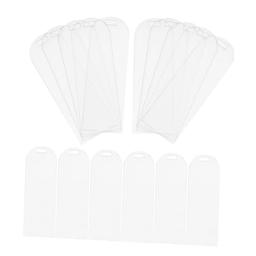 Housoutil 30 Transparente Lesezeichen Durchsichtige Lesezeichen Durchscheinende Etiketten Lesezeichen Durchsichtige Bastel Buchmarker Lesezeichenquasten Rechteckige Lesezeichen DIY von Housoutil