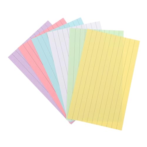 Housoutil 300 Blatt Farbige Karteikarten Stichwort Büro Ungefüttert Schulmaterial Leere Karteikarten Led Notizen Klebrig Flashcard Erinnerung Pads Mit Linierte Karteikarten Studieren Papier Housoutil 300 Blatt Farbige Karteikarten Stichwort Büro Ungefüttert Schulmaterial Leere Karteikarten Led Notizen Klebrig Flashcard Erinnerung Pads Mit Linierte Karteikarten Studieren Papier von Housoutil