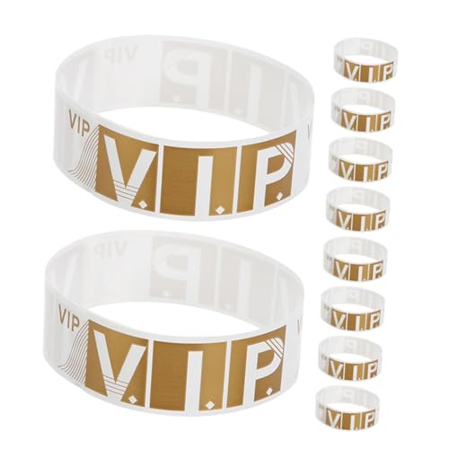 Housoutil 300 Stück Party-armband Vip-event-armband Vip-armband Event-armband Aus Papier Armbänder Für Veranstaltungen Vip-event-armbänder Vip-armbänder Synthetisches Papier Golden Housoutil 300 Stück Party-armband Vip-event-armband Vip-armband Event-armband Aus Papier Armbänder Für Veranstaltungen Vip-event-armbänder Vip-armbänder Synthetisches Papier Golden von Housoutil