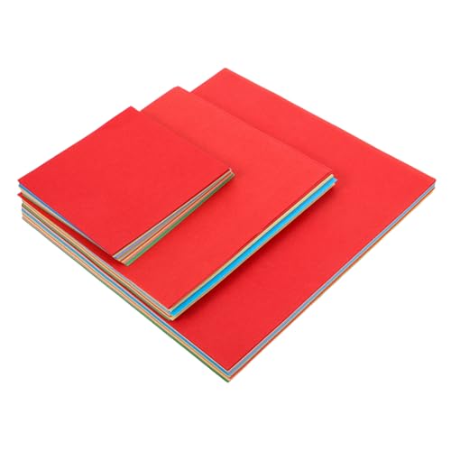 Housoutil 300Stücke Origami Papier Farben Quadratisches Bastelpapier Doppelseitiges Farbpapier für DIY Projekte und Pädagogische von Housoutil