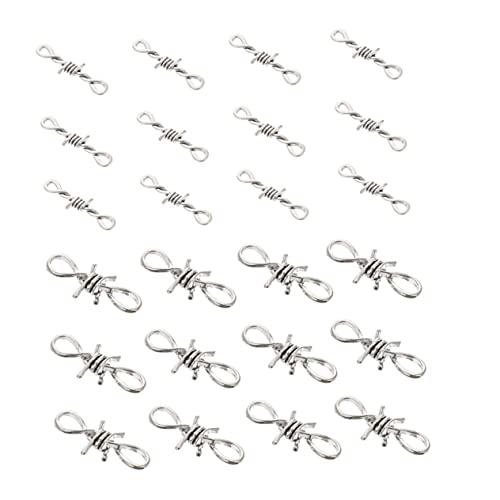 Housoutil 30Stücke DIY Schmuck Anhänger Charms für Halskette und Armband Langlebig und Praktisch Einfach zu Verwenden für Schmuckherstellung von Housoutil