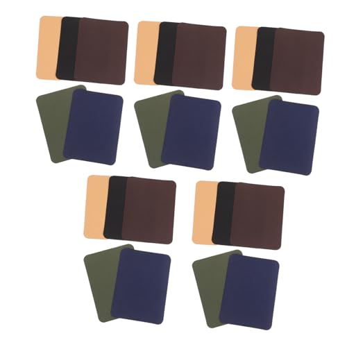 Housoutil 30Stücke Reparatur Patches Für Jeans Shirts Und Hosen Aufbügelbare Flicken Zur Dekoration Und Verstärkung Von Kleidungsstücken Einfach Zuzuschneiden Für Designs von Housoutil