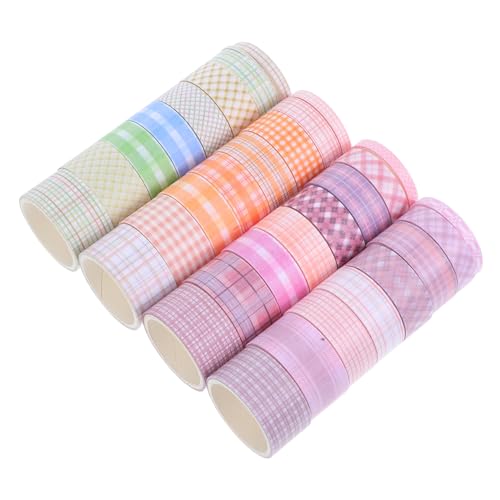 Housoutil 32 Rollen Deko Klebeband Zum Basteln Scrapbook Rasterband Journaling Masking Klebeband DIY Washi Schreibwaren Housoutil 32 Rollen Deko Klebeband Zum Basteln Scrapbook Rasterband Journaling Masking Klebeband DIY Washi Schreibwaren von Housoutil