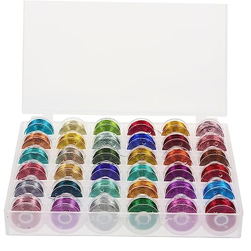 Housoutil 36 Rollen Stickgarn Kreuzstich Für Braunes DIY Goldenes Garn Dickes Nähgarn Nähgarn Spulen Fäden Buntes Nähzubehör Dekorativer Kunststoff Housoutil 36 Rollen Stickgarn Kreuzstich Für Braunes DIY Goldenes Garn Dickes Nähgarn Nähgarn Spulen Fäden Buntes Nähzubehör Dekorativer Kunststoff von Housoutil