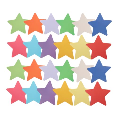 Housoutil 360 Stück Sternpapierschneiden Ausschnitte aus Papiersternen Stern-Papierausschnitte Sternenpapier Handwerk Papierornamente Sterne Ausschnitte Sternausschnitte für Pinnwand von Housoutil