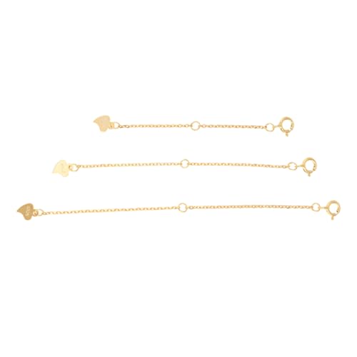 Housoutil 3Stücke Verlängerungsketten Für Schmuck Praktische Armband Und Halskettenverlängerer Zubehör Für DIY Schmuckgestaltung Housoutil 3Stücke Verlängerungsketten Für Schmuck Praktische Armband Und Halskettenverlängerer Zubehör Für DIY Schmuckgestaltung von Housoutil