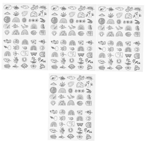 Housoutil 4 Blätter Wasserlösliches Stickvlies für Handnähen Selbstklebend Stickunterlage für Diy Projekte Einfach zu Bedienen Wasserlöslich für Logo und Bildstickerei Housoutil 4 Blätter Wasserlösliches Stickvlies für Handnähen Selbstklebend Stickunterlage für Diy Projekte Einfach zu Bedienen Wasserlöslich für Logo und Bildstickerei von Housoutil