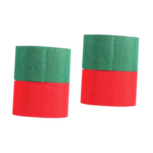 Housoutil 4 Rollen Weihnachtsband Breit Rot Grün Geschenkband für Verpackung Basteln Hochzeit Dekoration DIY Handarbeit Schleifen und Girlanden Housoutil 4 Rollen Weihnachtsband Breit Rot Grün Geschenkband für Verpackung Basteln Hochzeit Dekoration DIY Handarbeit Schleifen und Girlanden von Housoutil