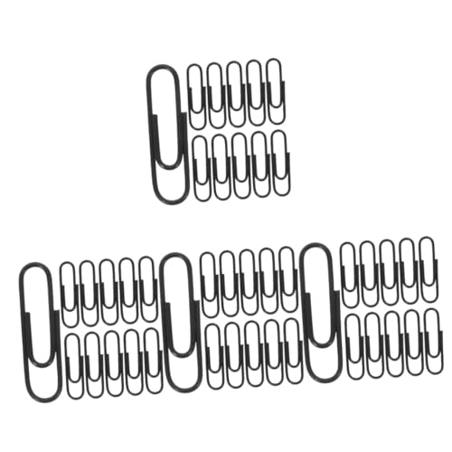 Housoutil 4 Sätze Dekorative Papierclips Kreative Büroklammern für Notizen Dokumente Geschenkkarten Robuste Metall und Kunststoffmaterialien für Bürobedarf und von Housoutil