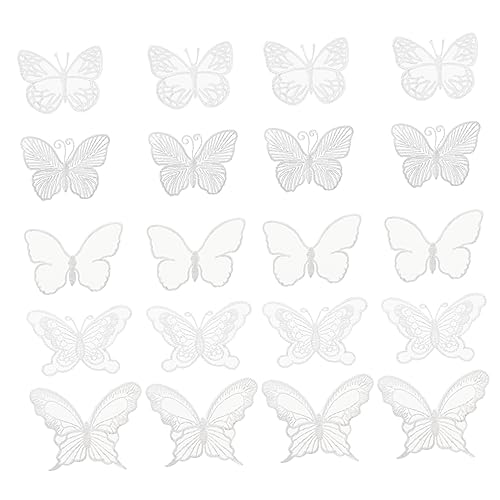 Housoutil 4 Sätze Diy Stoffaufnäher Schmetterlinge Für Hochzeitskleider Applikationen Zum Nähen Für Bekleidungsprojekte Und Kreative Bastelarbeiten 50 Stück * 4 Housoutil 4 Sätze Diy Stoffaufnäher Schmetterlinge Für Hochzeitskleider Applikationen Zum Nähen Für Bekleidungsprojekte Und Kreative Bastelarbeiten 50 Stück * 4 von Housoutil