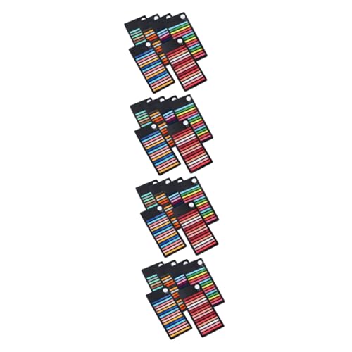 Housoutil 4 Sätze Farbige Haftnotizen Buchseite Aufkleber Klebrige Indexregisterkarten Pads Satz Seitenreiter Klebestreifen Für Bücher Haftstreifen Für Notizbücher Das Haustier 6 Stück * 4 Housoutil 4 Sätze Farbige Haftnotizen Buchseite Aufkleber Klebrige Indexregisterkarten Pads Satz Seitenreiter Klebestreifen Für Bücher Haftstreifen Für Notizbücher Das Haustier 6 Stück * 4 von Housoutil