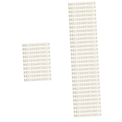 Housoutil 4 Sätze Preisschild Halter Für Schmuck Verstellbarer Preisanzeige Mit Basis Transparentes Preisdisplay Für Einzelhandel Und Geschäft Robustes Und Design 10 Saiten * 4 von Housoutil