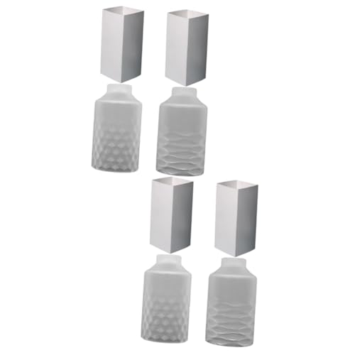 Housoutil 4 Sätze Silikon Kerzenformen Teiliges für Diy Duftkerzen Flexible Gießformen Silikon für Kreative Aromakerzen Papierstützen zur Einfachen Handhabung Housoutil 4 Sätze Silikon Kerzenformen Teiliges für Diy Duftkerzen Flexible Gießformen Silikon für Kreative Aromakerzen Papierstützen zur Einfachen Handhabung von Housoutil