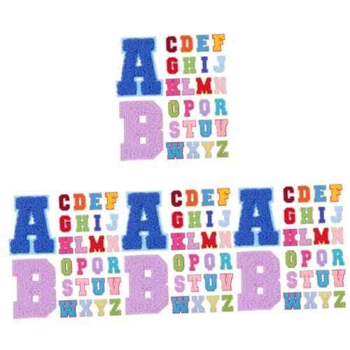 Housoutil 4 Sätze Teilige Buchstaben Aufnäher Zum Aufbügeln Diy Stoff Patches Für Kleidung Vielseitig Einsetzbar Dekorative Stickerei Abzeichen Für Kreative Projekte 26 Stücke * 4 Housoutil 4 Sätze Teilige Buchstaben Aufnäher Zum Aufbügeln Diy Stoff Patches Für Kleidung Vielseitig Einsetzbar Dekorative Stickerei Abzeichen Für Kreative Projekte 26 Stücke * 4 von Housoutil
