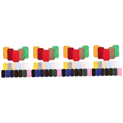 Housoutil 4 Sätze Teiliges Bestickte Aufnäher Zum Aufnähen Für Diy Kleidung Taschen Und Accessoires Dekorative Flicken Für Bastelprojekte Einfach Zu Befestigen Und Vielseitig 18 Stücke * 4 Housoutil 4 Sätze Teiliges Bestickte Aufnäher Zum Aufnähen Für Diy Kleidung Taschen Und Accessoires Dekorative Flicken Für Bastelprojekte Einfach Zu Befestigen Und Vielseitig 18 Stücke * 4 von Housoutil