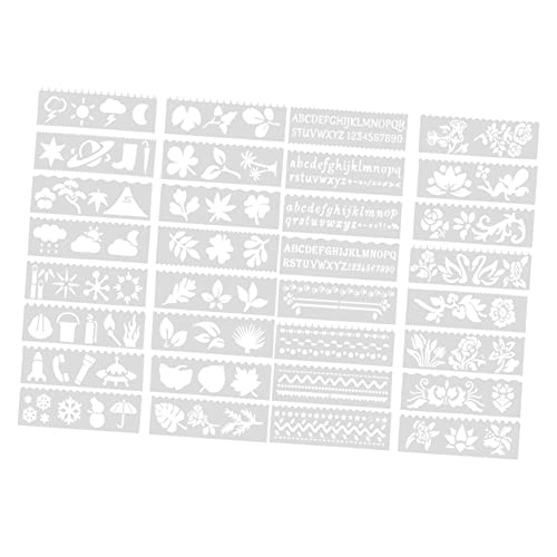 Housoutil 4 Sätze Teiliges Wiederverwendbarer Kunststoff Schablonen für Kreative Malprojekte Vielseitige Muster für Diy Handwerk Geeignet für Wände Stoffe und Möbel Housoutil 4 Sätze Teiliges Wiederverwendbarer Kunststoff Schablonen für Kreative Malprojekte Vielseitige Muster für Diy Handwerk Geeignet für Wände Stoffe und Möbel von Housoutil