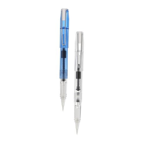 Housoutil 4 Stck. Kalligraphie Pinselstifte im Füllfederhalter Stil Weiche Spitze Nachfüllbar Transparent für Wasserfarben Zeichnung Schriftübungen Schule und Büro Vielseitig Einsetzbar Housoutil 4 Stck. Kalligraphie Pinselstifte im Füllfederhalter Stil Weiche Spitze Nachfüllbar Transparent für Wasserfarben Zeichnung Schriftübungen Schule und Büro Vielseitig Einsetzbar von Housoutil