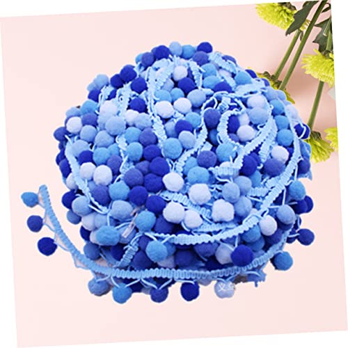 Housoutil 4 Stück DIY Bommelborte mit Farbigem Farbverlauf Kleine Bunte Quastenborte für Kleid Schal Hut Vorhang Vielseitiges Nähband für Umstandsmode Blau Housoutil 4 Stück DIY Bommelborte mit Farbigem Farbverlauf Kleine Bunte Quastenborte für Kleid Schal Hut Vorhang Vielseitiges Nähband für Umstandsmode Blau von Housoutil