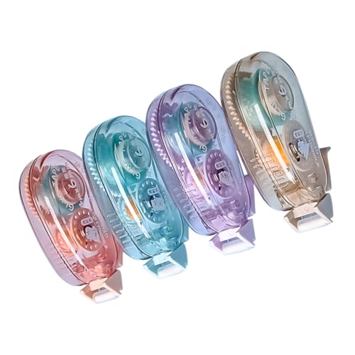 Housoutil 4 Stück Doppelseitiger Kleber für Handzelt Rollband zum Scrapbooking Doppelseite Bandwalze doppelseitiges Klebeband Klebebandkleber Klebstoffrolle Klebebandrolle das Haustier von Housoutil