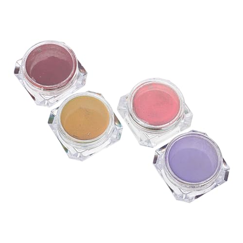 Housoutil 4 Stück Farbwechsel Pigment für Epoxidharz Pearlescent Pigmente für Diy Kunsthandwerk Nageldesign und Seifenherstellung Vielseitig Einsetzbar Hautfreundlich für Einzigartige von Housoutil