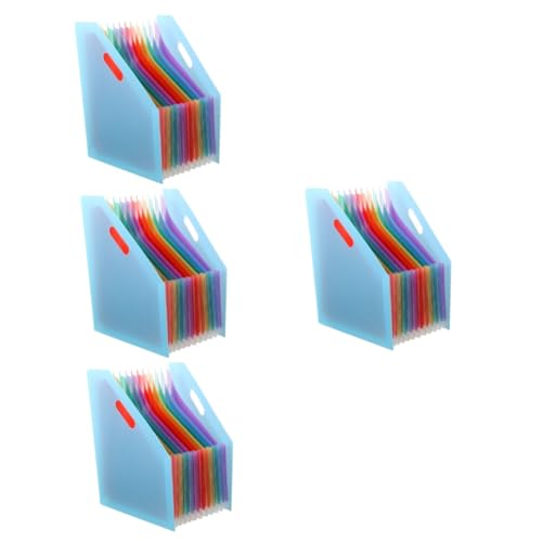Housoutil 4 Stück Großer Stehordner mit Erweiterbarem Fächer Design Stabiler Papier Organizer für Rechnungen und Wichtige Dokumente für Büro Schule und Zuhause Mehrschichtige Ablage für Housoutil 4 Stück Großer Stehordner mit Erweiterbarem Fächer Design Stabiler Papier Organizer für Rechnungen und Wichtige Dokumente für Büro Schule und Zuhause Mehrschichtige Ablage für von Housoutil