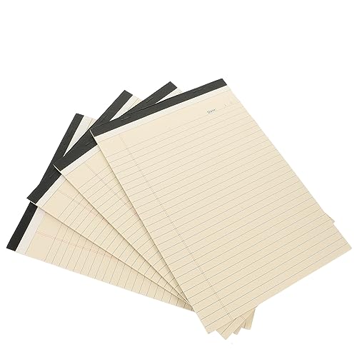 Housoutil 4 Stück Handgerissener Thread Notebook A4 Notizblock Beachten Sie Pads Notizbücher Für Die Arbeit Gefüttert Lieferungen Planung Notizblock Hefte Für Die Schule Memo Arbeiten Papier Housoutil 4 Stück Handgerissener Thread Notebook A4 Notizblock Beachten Sie Pads Notizbücher Für Die Arbeit Gefüttert Lieferungen Planung Notizblock Hefte Für Die Schule Memo Arbeiten Papier von Housoutil