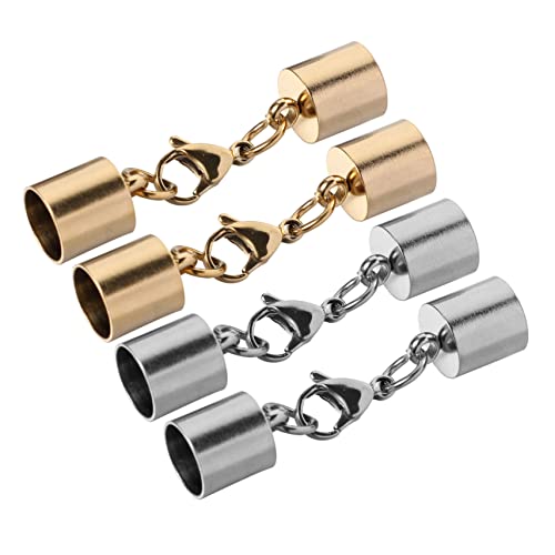 Housoutil 4 Stück Kettenverschluss für Diy Schmuck Robuste Verbindungsbeschläge für Armbänder und Vielseitig Einsetzbar und Langlebig von Housoutil