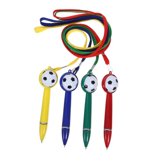 Housoutil 4 Stück Kugelschreiber Stifte Für Studenten Fußballgeschenke Punkt Stift Cartoon-schreibwaren-stift Fußball-partygeschenke Zeichenstifte Bürobedarf Fußball Stifte Plastik Housoutil 4 Stück Kugelschreiber Stifte Für Studenten Fußballgeschenke Punkt Stift Cartoon-schreibwaren-stift Fußball-partygeschenke Zeichenstifte Bürobedarf Fußball Stifte Plastik von Housoutil