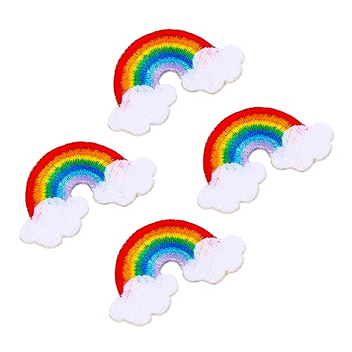 Housoutil 4 Stück Regenbogen Aufnäher Selbstklebend Diy Zubehör für Kleidung Bastelarbeiten und Textildekoration Strapazierfähigem für Kreative Projekte Housoutil 4 Stück Regenbogen Aufnäher Selbstklebend Diy Zubehör für Kleidung Bastelarbeiten und Textildekoration Strapazierfähigem für Kreative Projekte von Housoutil