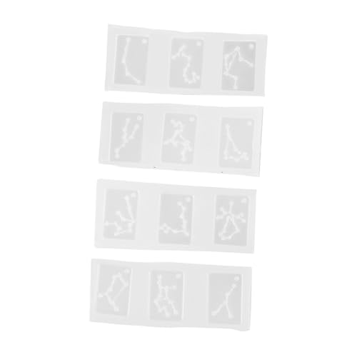 Housoutil 4 Stück Silikonformen für DIY Anhänger Teiliges mit Konstellationen Kreative Gießformen für Schmuckherstellung Einfach zu Reinigen Lagern für Bastelprojekte und Kreative Ideen Housoutil 4 Stück Silikonformen für DIY Anhänger Teiliges mit Konstellationen Kreative Gießformen für Schmuckherstellung Einfach zu Reinigen Lagern für Bastelprojekte und Kreative Ideen von Housoutil