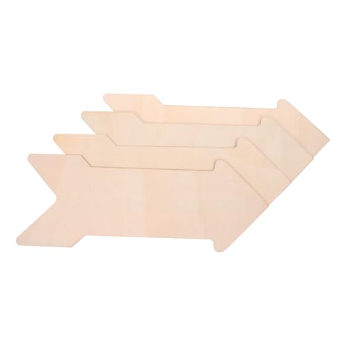 Housoutil 4 Stück Teiliges Holzpfeil Dekoset Unbehandelte Holzpfeil Schilder für DIY Graffiti und Home Decor mit Glatter Oberfläche und Natürlicher Holzfarbe Housoutil 4 Stück Teiliges Holzpfeil Dekoset Unbehandelte Holzpfeil Schilder für DIY Graffiti und Home Decor mit Glatter Oberfläche und Natürlicher Holzfarbe von Housoutil