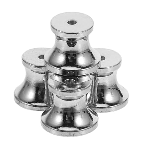 Housoutil 4 Stück Teiliges Schwere Ohrstecker Rückseiten aus Rutschfeste Ohrring Stopper für Stabile Fixierung Komfortable Ohrring Verschlüsse für Allergiker Ersatz für Ohrstecker von Housoutil